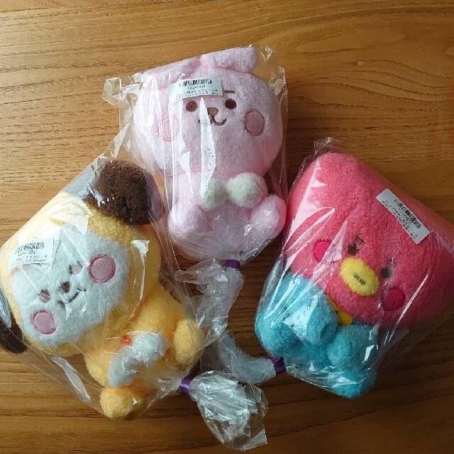BT21 トレバ限定 マンネラインSET ぬいぐるみ - ミュージシャン BT21 ぬいぐるみバッジ chimmy TATA cooky マンネライン
