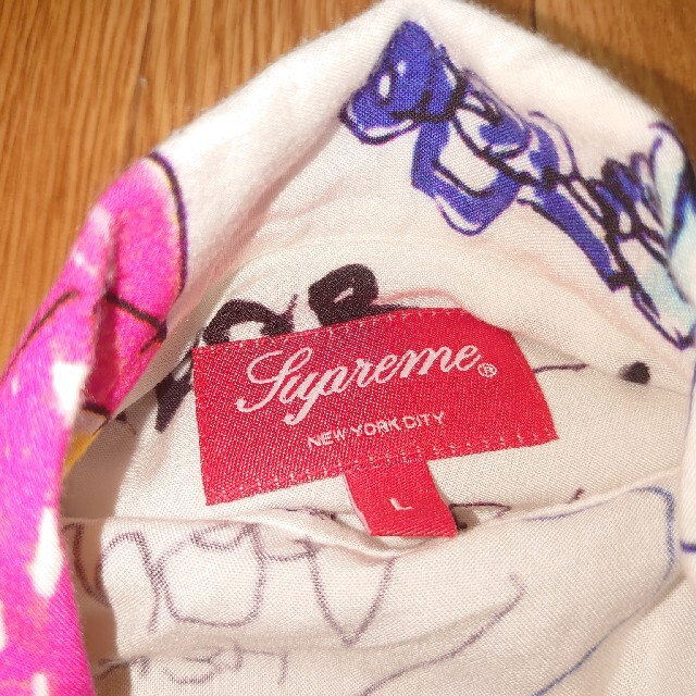 supreme Daniel Johnston Rayon S/S Shirt supreme Daniel Johnston Rayon S/S Shirt
