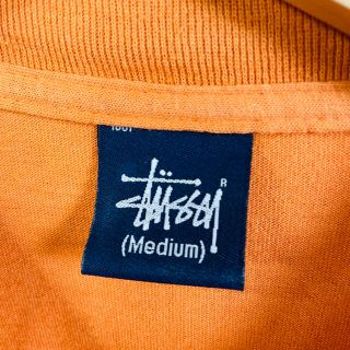 STUSSY - 90S オールドstussyステューシー 紺タグ プリント長袖T