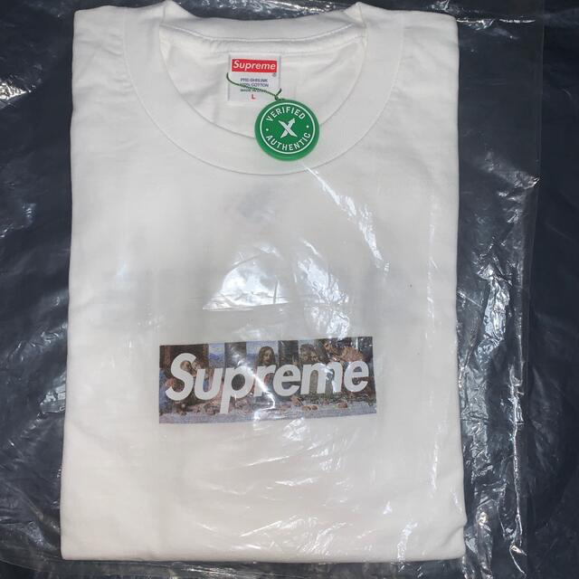 supreme Milan Box Logo tee  white L