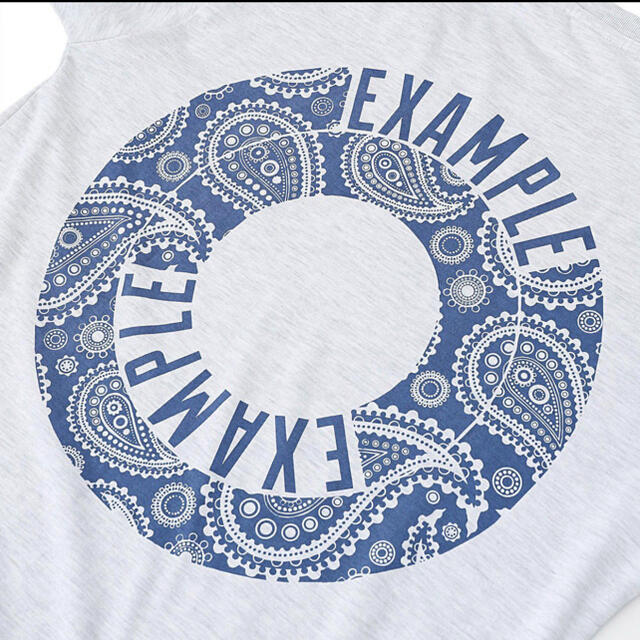 EXAMPLE PAISLEY ROUND LOGO    s/s TEE