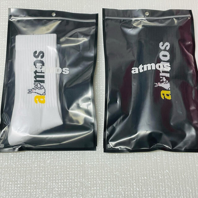 atmos × FR2 RABBIT LOGO JACQUARD SOCKS