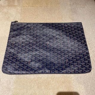 ゴヤール(GOYARD)の再値下GOYARD ゴヤール　SENAT　GM クラッチバッグ　ネイビー(セカンドバッグ/クラッチバッグ)