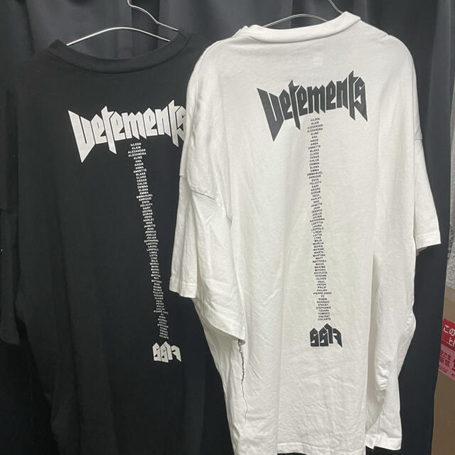 VETEMENTS ヴェトモン Hanes コラボ STAFF Tシャツ