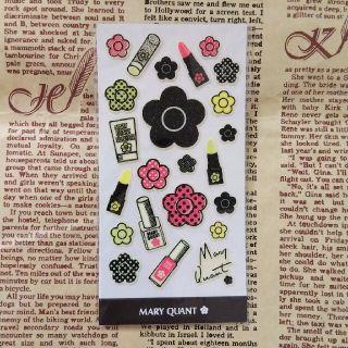 マリークワント(MARY QUANT)のマリークワント シール ラメ入り  未開封品(ノベルティグッズ)