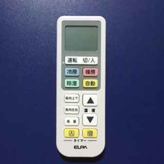 エルパ(ELPA)のエアコン　汎用リモコン　朝日電気ELPA(その他)