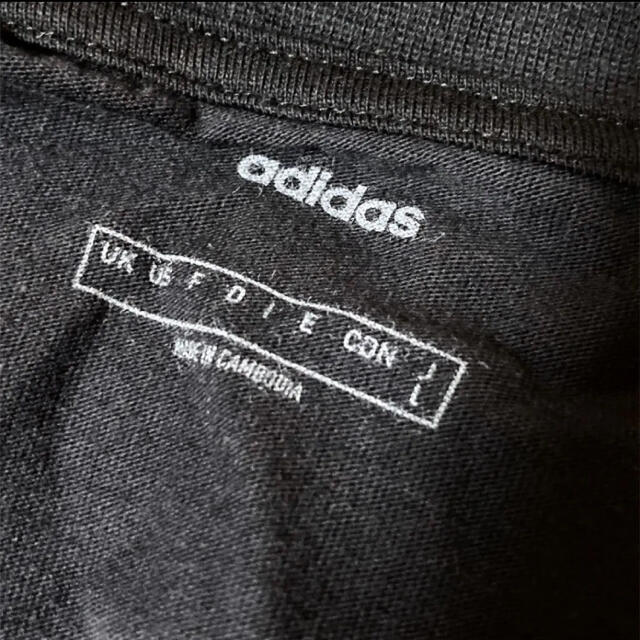 adidas(アディダス)のadidas アディダス Tシャツ　半袖　ブラック　黒　レディース  夏　秋　L レディースのトップス(Tシャツ(半袖/袖なし))の商品写真