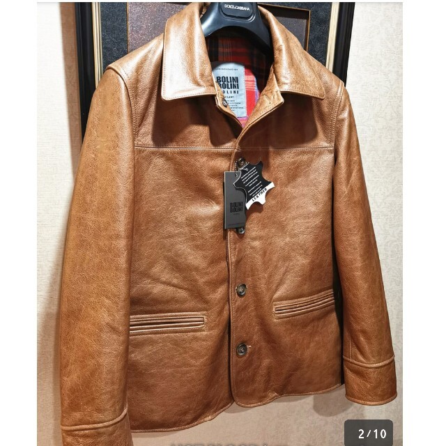 BOLLINI - 貴重【新品】22万円 ミラノ発 BOLINI 最上級ナッパ 牛革