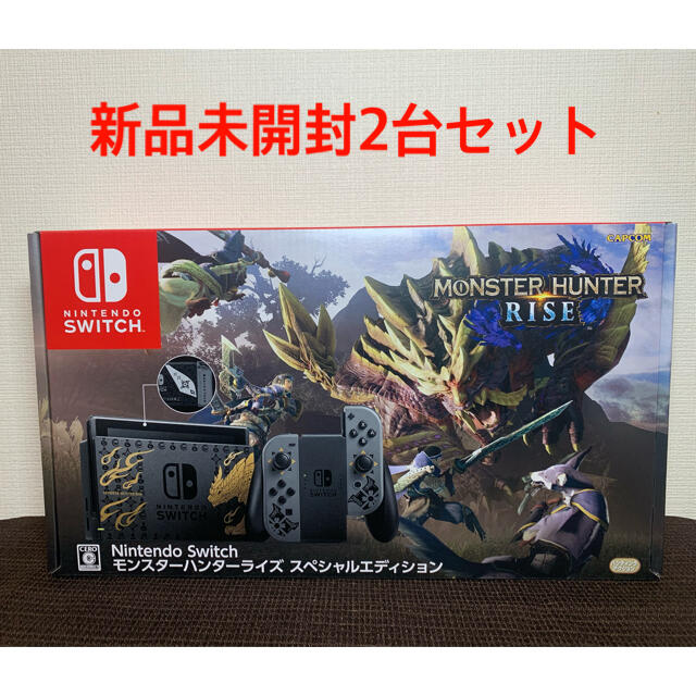 95%OFF!】 Nintendo Switch スイッチ本体 モンスターハンターライズ