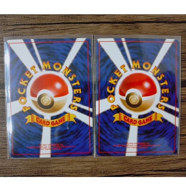 ポケモン(ポケモン)の旧裏面　ポケモンカード　ピッピ×2　マークあり エンタメ/ホビーのトレーディングカード(シングルカード)の商品写真