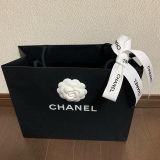 シャネル(CHANEL)のCHANEL   カメリア&リボン付き　バッグサイズ(ショップ袋)