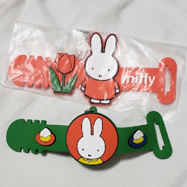 miffy　バンド　エコバッグ止め　キーホルダー レディースのバッグ(エコバッグ)の商品写真