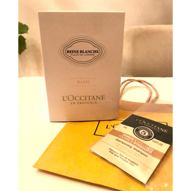 L'OCCITANE(ロクシタン)の新品♡ロクシタン レーヌブランシュ ベーシック セット コスメ/美容のキット/セット(サンプル/トライアルキット)の商品写真