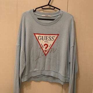 ゲス(GUESS)のGUESS ショート丈トレーナー(トレーナー/スウェット)