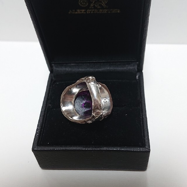 L'Arc～en～Ciel HYDE着 アレックスストリーター 濃いパープル💜 メンズのアクセサリー(リング(指輪))の商品写真