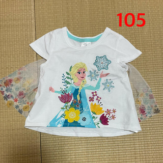 アナトユキノジョオウ(アナと雪の女王)のディズニーストア　アナと雪の女王　Tシャツ　105(Tシャツ/カットソー)