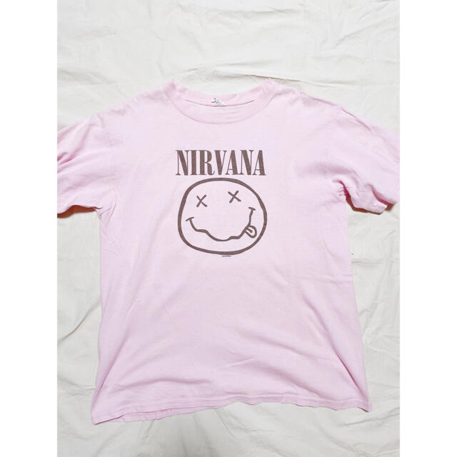 NUMBER (N)INE(ナンバーナイン)の美品ヴィンテージNirvana Kurt cobain Vintage Tシャツ メンズのトップス(Tシャツ/カットソー(半袖/袖なし))の商品写真