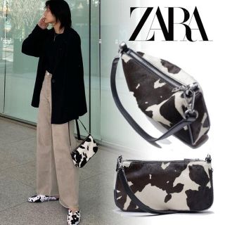 ザラ(ZARA)の【ZARA】リアルレザーショルダーバッグ(ショルダーバッグ)