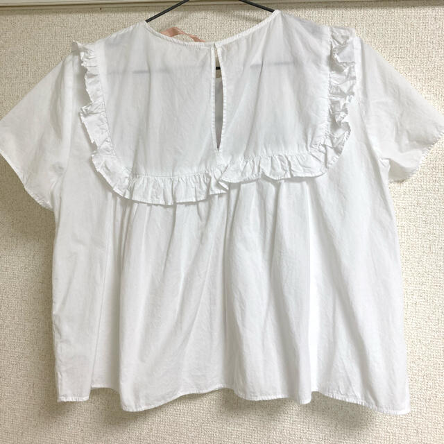 ZARA(ザラ)のZARA 刺繍トップス レディースのトップス(シャツ/ブラウス(半袖/袖なし))の商品写真