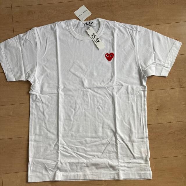 COMME des GARCONS(コムデギャルソン)のプレイコムデギャルソン　tシャツ XLサイズ メンズのトップス(Tシャツ/カットソー(半袖/袖なし))の商品写真