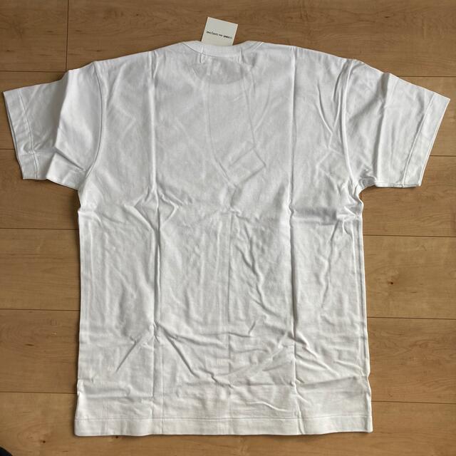 COMME des GARCONS(コムデギャルソン)のプレイコムデギャルソン　tシャツ XLサイズ メンズのトップス(Tシャツ/カットソー(半袖/袖なし))の商品写真