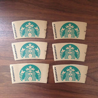 スターバックスコーヒー(Starbucks Coffee)のSTARBUCKS☆スリーブ（6枚）(収納/キッチン雑貨)
