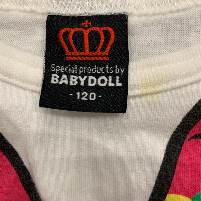 BABYDOLL(ベビードール)のスカート&ミニーちゃんTシャツ キッズ/ベビー/マタニティのキッズ服女の子用(90cm~)(スカート)の商品写真