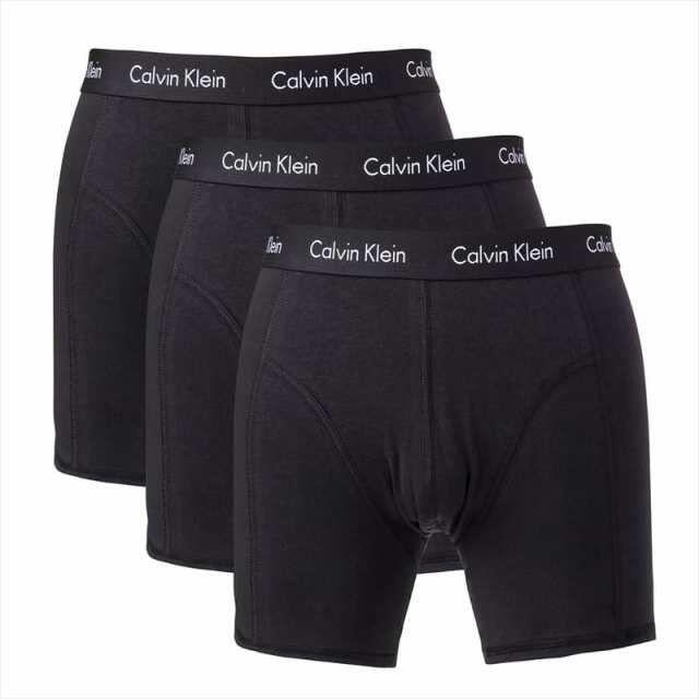 Calvin Klein ボクサーパンツ ブラックL3枚セット