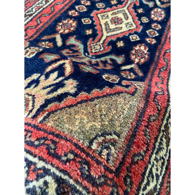ヴィンテージ ルードバー産 ペルシャ絨毯 104×69cm 8