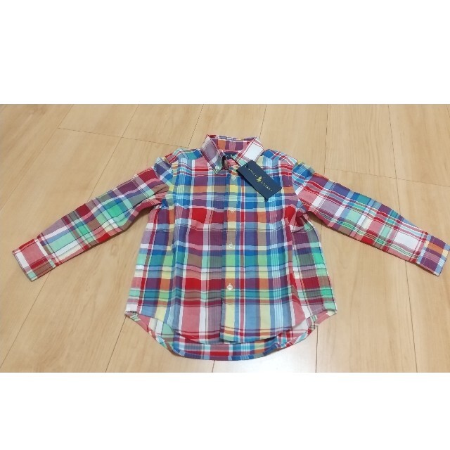 Ralph Lauren(ラルフローレン)の新品未使用★Ralph Lauren★シャツ キッズ/ベビー/マタニティのキッズ服男の子用(90cm~)(Tシャツ/カットソー)の商品写真