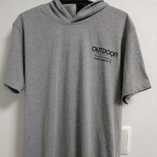 アウトドア(OUTDOOR)のOUTDOOR　グレー　Tシャツ　LLサイズ(Tシャツ/カットソー(半袖/袖なし))