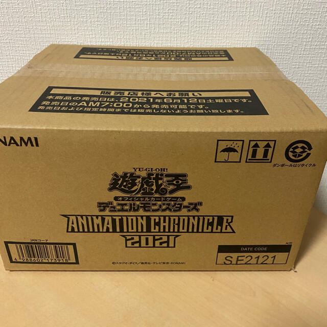 KONAMI - 遊戯王 アニメーションクロニクル 24BOX 1カートン 未開封の