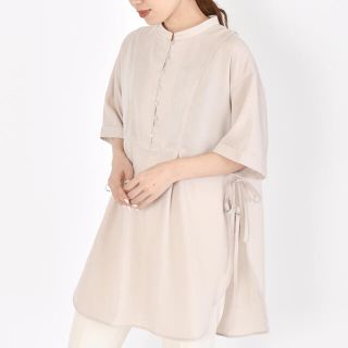 ダブルクローゼット(w closet)のwcroset ブラウス　　脇リボン(シャツ/ブラウス(長袖/七分))