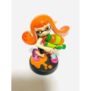 ニンテンドウ(任天堂)のオレンジガール インクリング イカガール amiibo アミーボ スプラトゥーン(ゲームキャラクター)