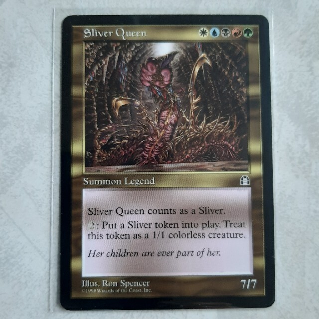 MTG《スリヴァーの女王/Sliver Queen》[STH]英語版1枚