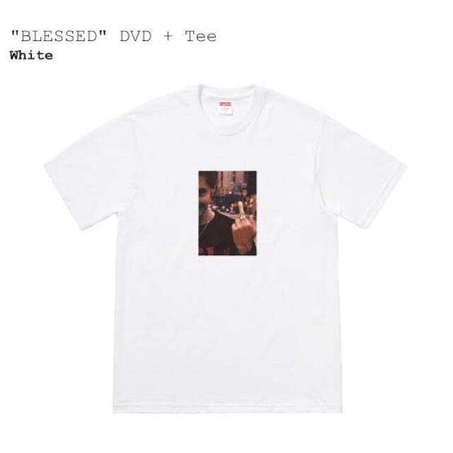 Tシャツ/カットソー(半袖/袖なし)SUPREME BLESSED DVD ＋ TEE XL