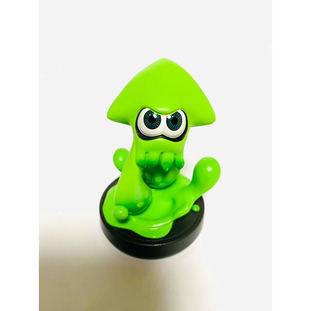 任天堂(ニンテンドウ)のイカグリーン amiibo アミーボ スプラトゥーン Switch スイッチ エンタメ/ホビーのフィギュア(ゲームキャラクター)の商品写真