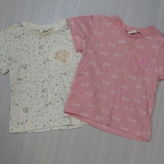 シマムラ(しまむら)のmariarjue Tシャツ 80サイズ 2枚セット(Ｔシャツ)