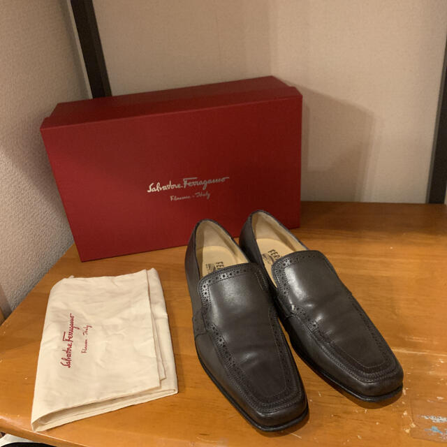 美品 Salvatore Ferragamo フェラガモ ドレスシューズ