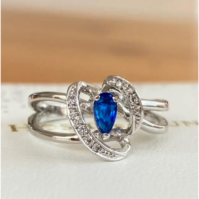 ご専用です♪ アウイナイト pt900 ダイヤモンド レディースのアクセサリー(リング(指輪))の商品写真