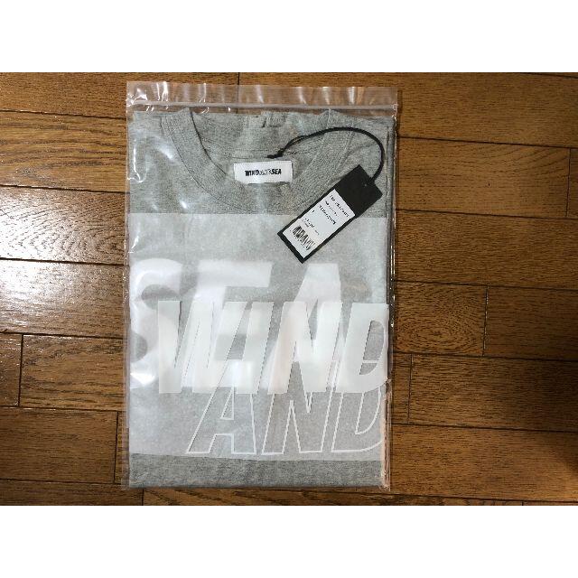 Lサイズ　WIND AND SEA S/S T-SHIRT グレー