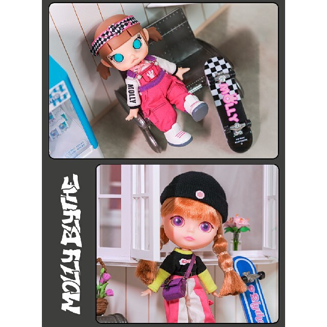 【現品1セット】POPMART MOLLY & BLYTHE セット 9月新品