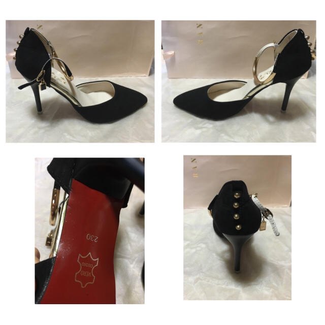 黒パンプス👠✨ 美品 レディースの靴/シューズ(ハイヒール/パンプス)の商品写真