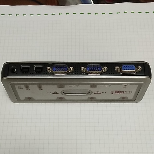 シグマ 切替の達人2 USB2.0対応 (UVK4HSV)  ジャンクPCパーツ