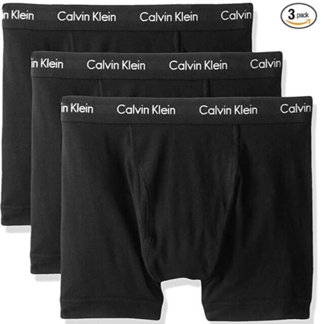 Calvin Klein(カルバンクライン)の新品　CALVIN KLEIN ボクサーパンツ　3枚セット メンズのアンダーウェア(ボクサーパンツ)の商品写真