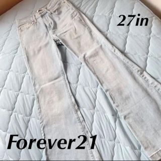 フォーエバートゥエンティーワン(FOREVER 21)のフレアパンツ(デニム/ジーンズ)