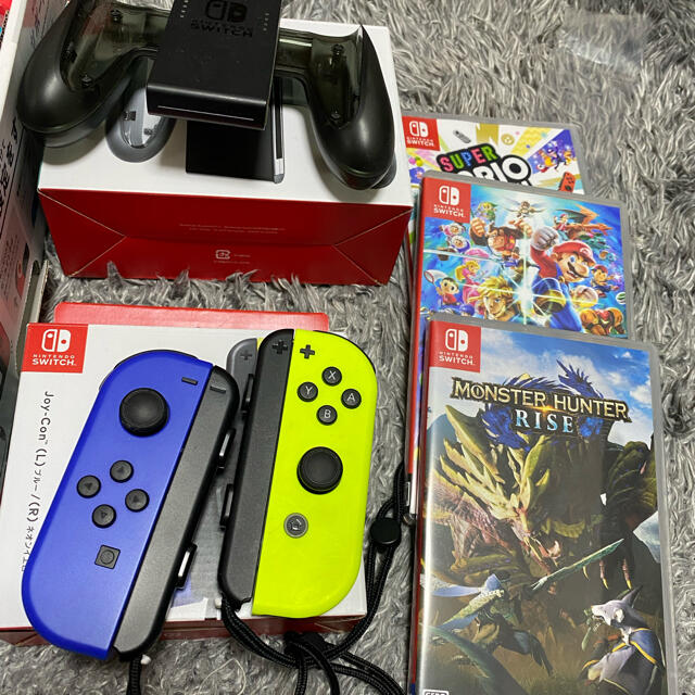 Nintendo Switch JOY-CON(L) ネオンブルー/(R) ネオ - 家庭用ゲーム機本体