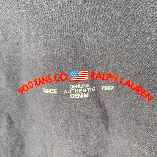 POLO RALPH LAUREN(ポロラルフローレン)のポロジーンズ　ラルフローレン　スウェット　アーチロゴ　オーバーサイズ　メキシコ製 メンズのトップス(スウェット)の商品写真