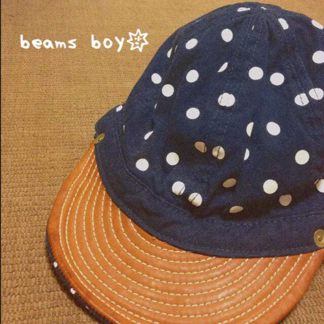 BEAMS BOY(ビームスボーイ)のBEAMS BOY  ドットキャップ レディースの帽子(キャップ)の商品写真