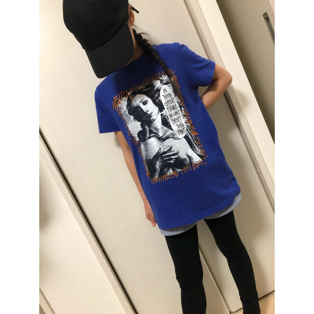 STUSSY(ステューシー)のsttusy  Tシャツ　s 値下げしました！ キッズ/ベビー/マタニティのキッズ服女の子用(90cm~)(Tシャツ/カットソー)の商品写真